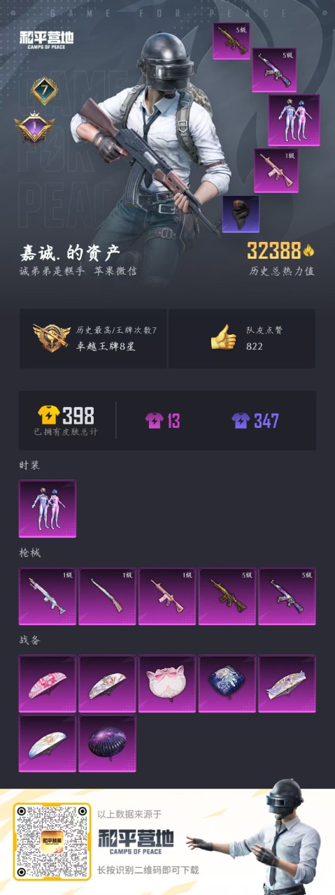 HPQM476071和平精英账号详情图5