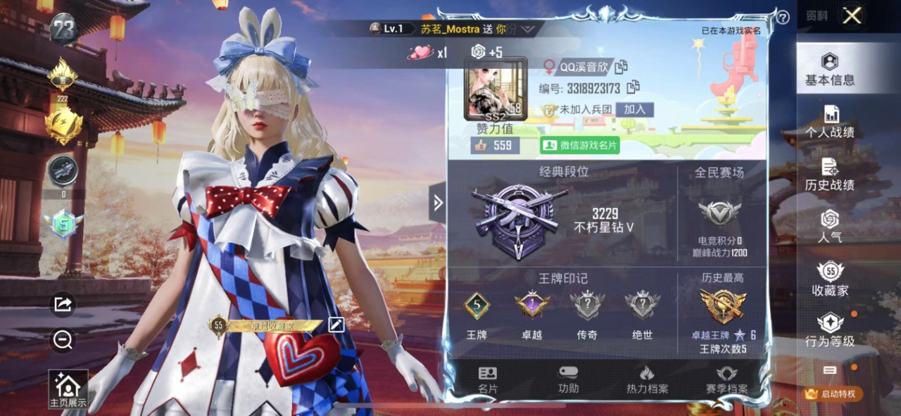 HPQM476075和平精英账号详情图4