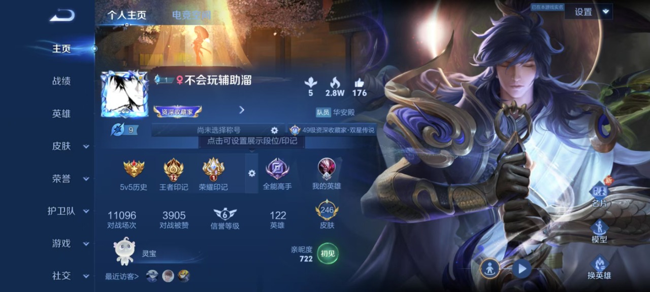 WZQM395359王者荣耀账号详情图8