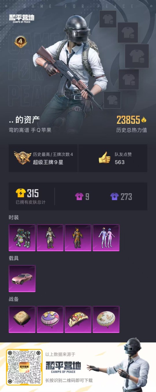 HPQM3148689和平精英账号详情图2