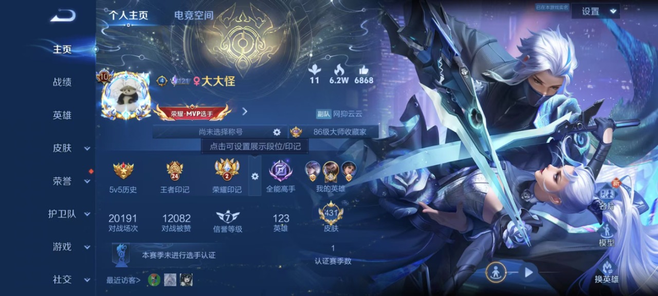 WZQM398595王者荣耀账号详情图12
