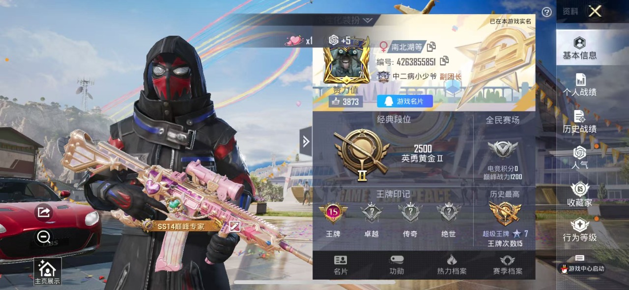 HPQM3149313和平精英账号详情图3