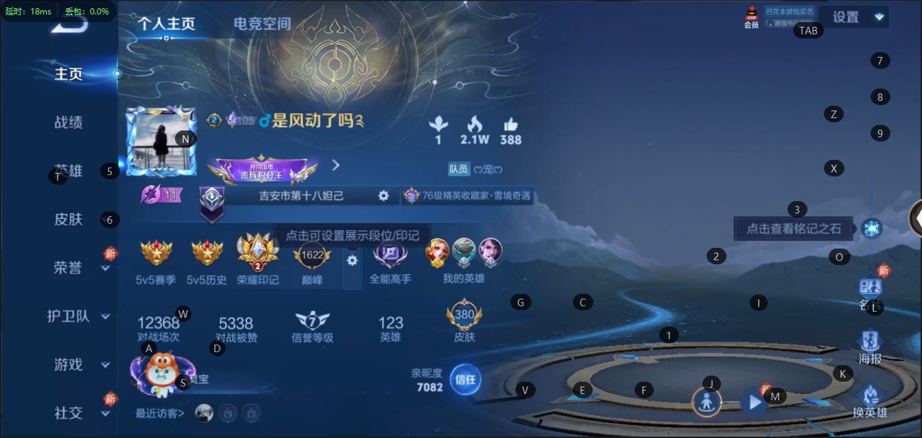 WZQM399451王者荣耀账号详情图4
