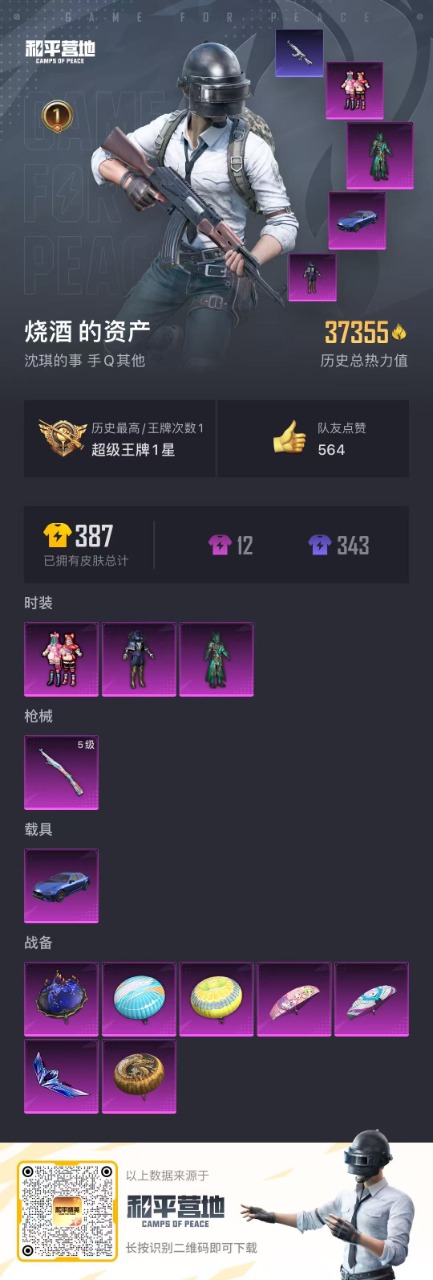 HPQM3153277和平精英账号详情图3
