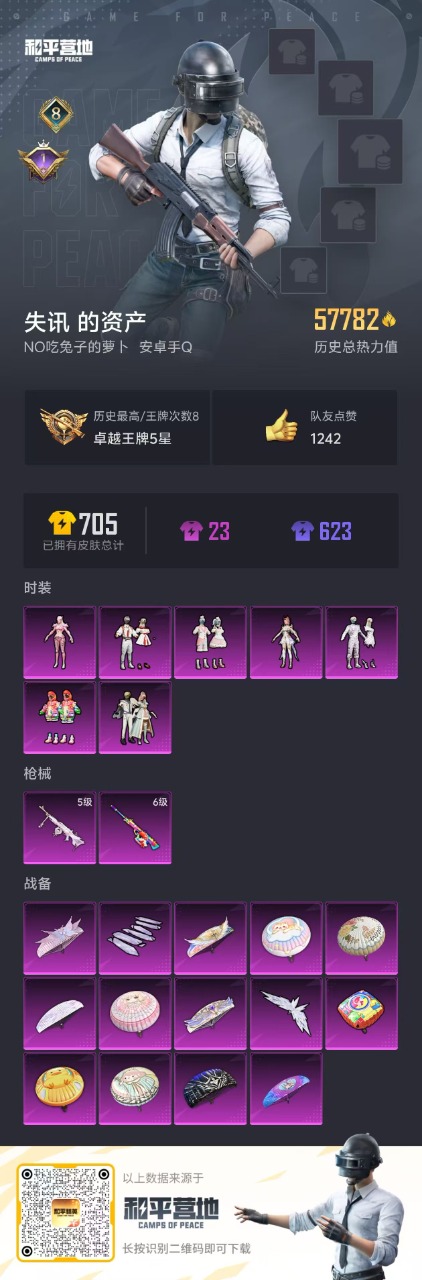 HPQM3153302和平精英账号详情图2