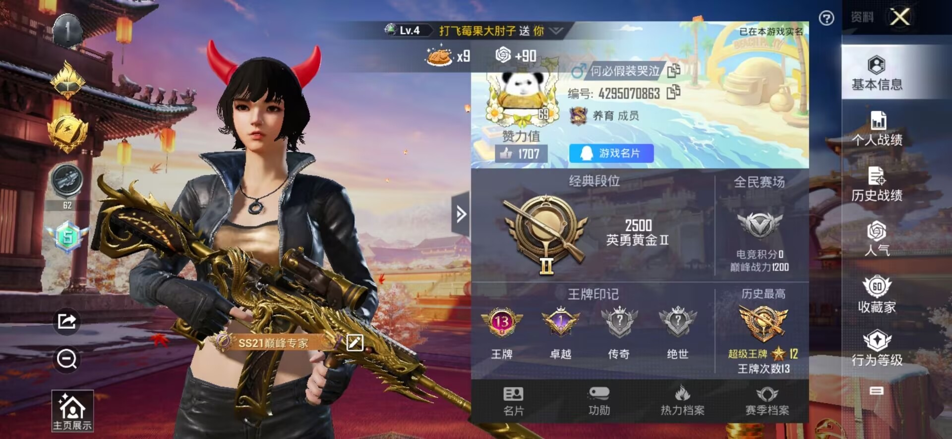 HPQM3153305和平精英账号详情图21