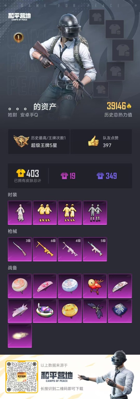 HPQM3156218和平精英账号详情图13
