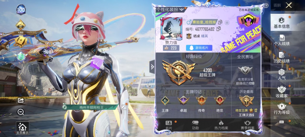 HPQM3156251和平精英账号详情图16