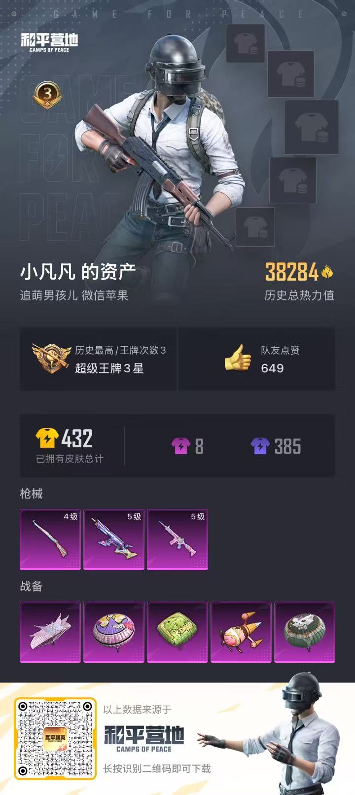 HPQM3156313和平精英账号详情图4