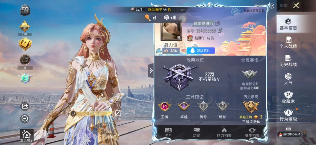 HPQM3156324和平精英账号详情图18