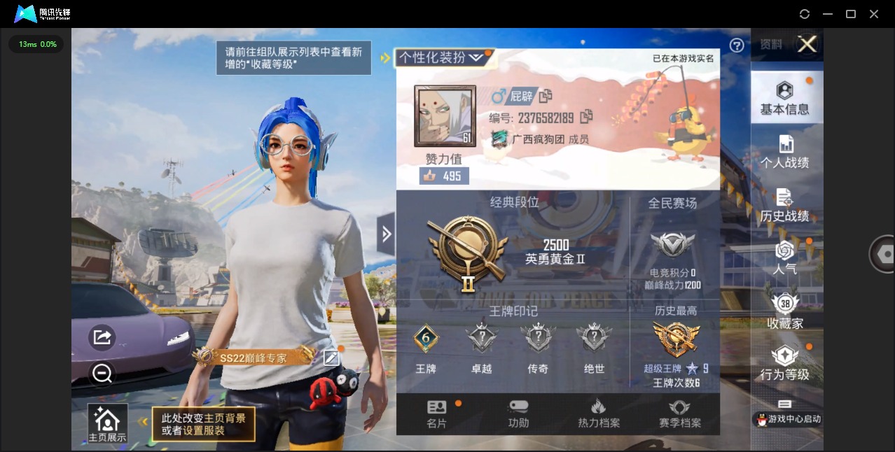 WZQM3100785王者荣耀账号详情图13