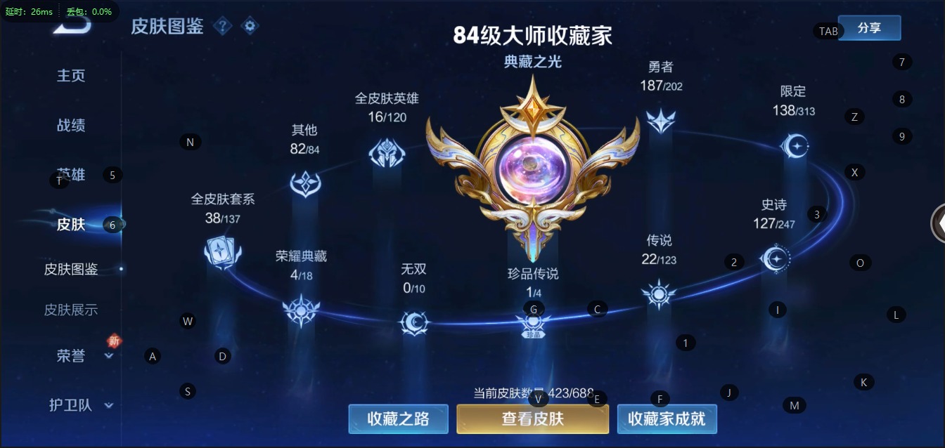 WZQM3102594王者荣耀账号详情图2