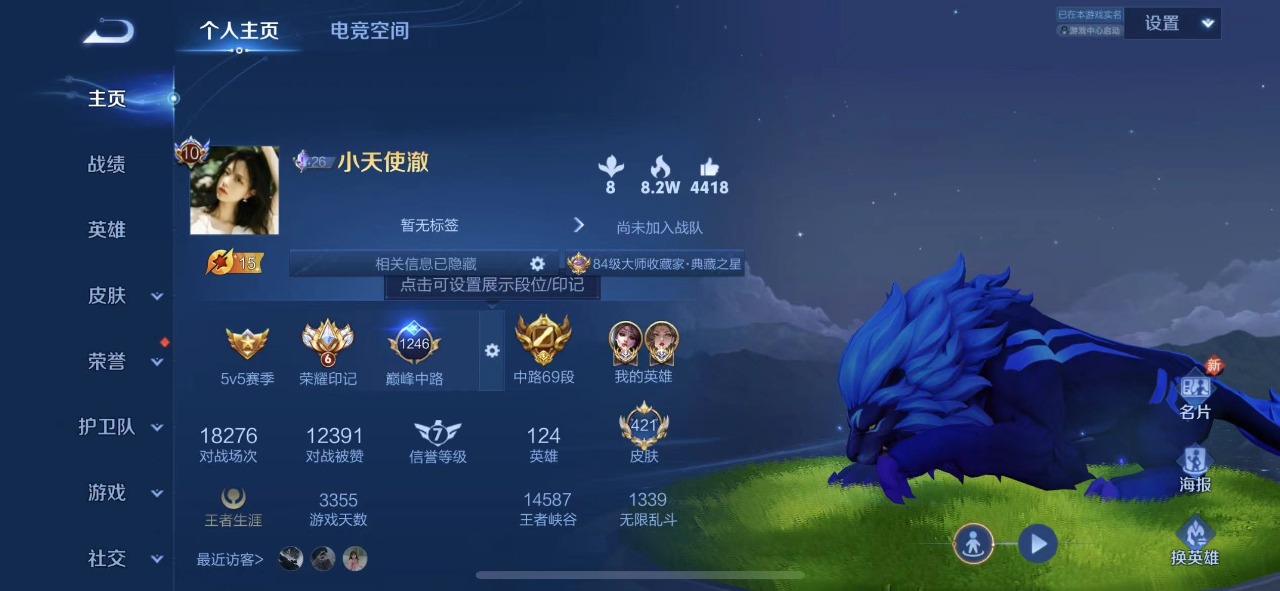 WZQM3102609王者荣耀账号详情图2