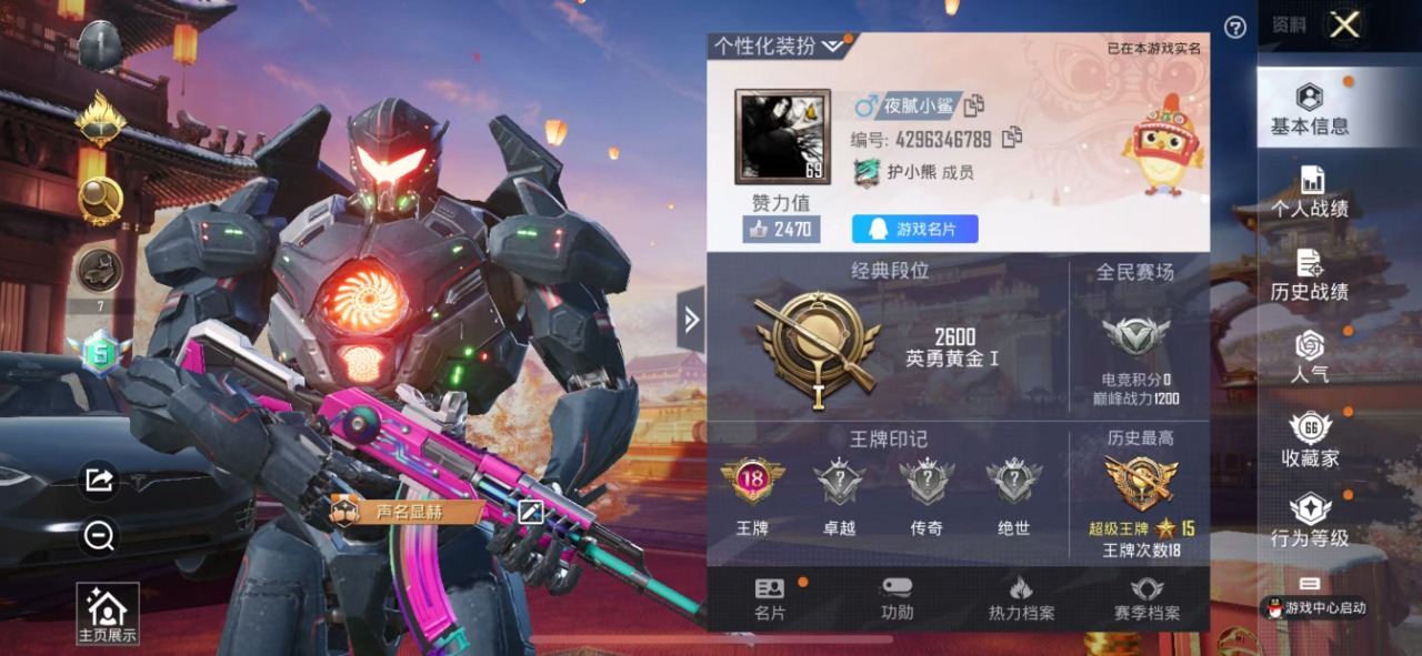 HPQM3160607和平精英账号详情图17