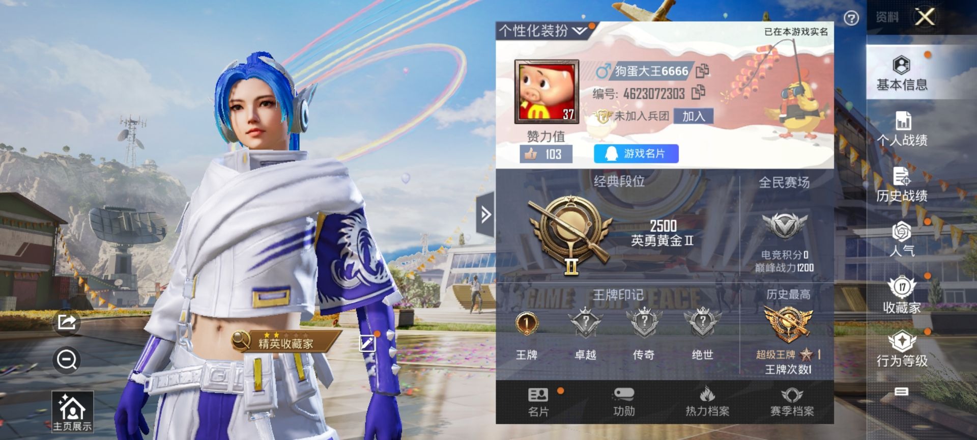 HPQM3160626和平精英账号详情图11