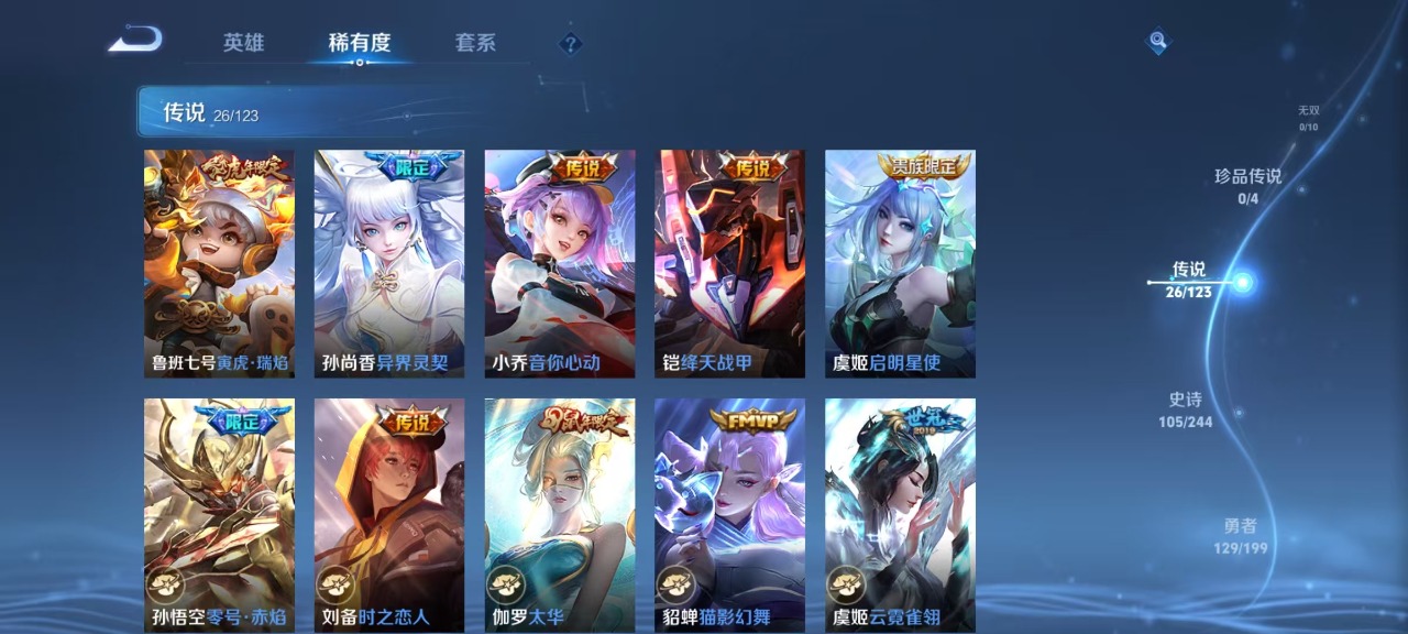 WZQM3102716王者荣耀账号详情图17