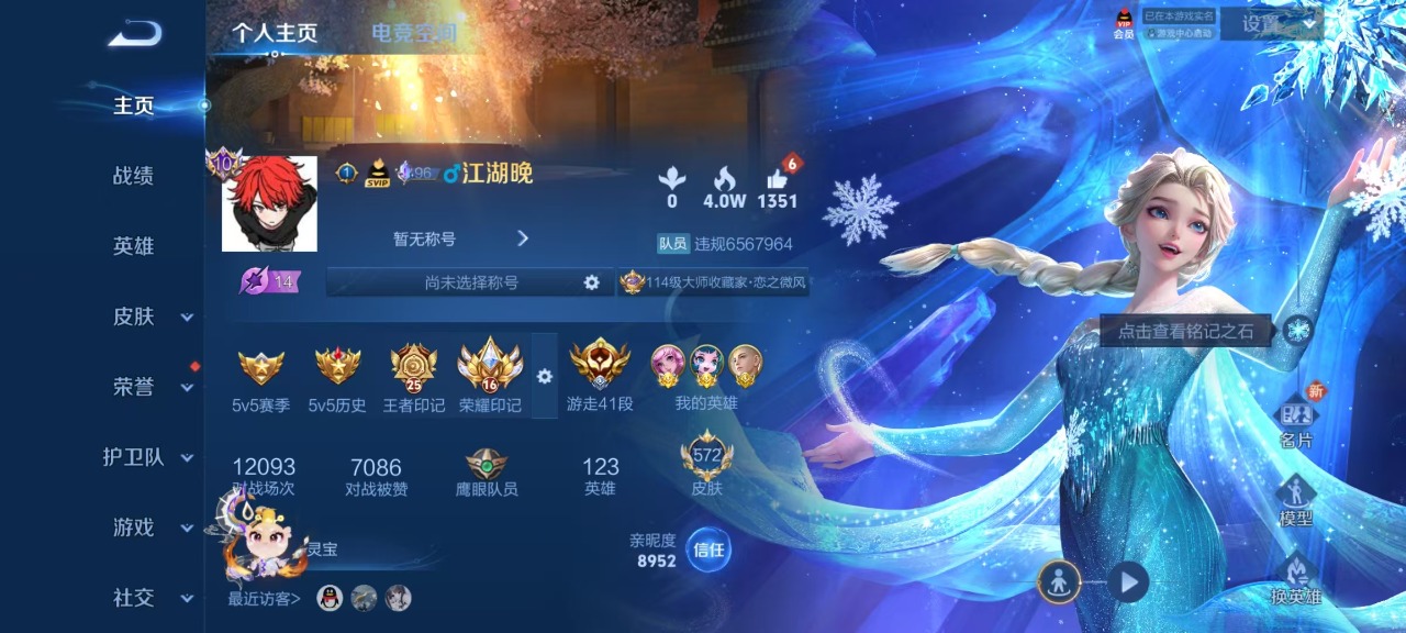 WZQM3102720王者荣耀账号详情图6