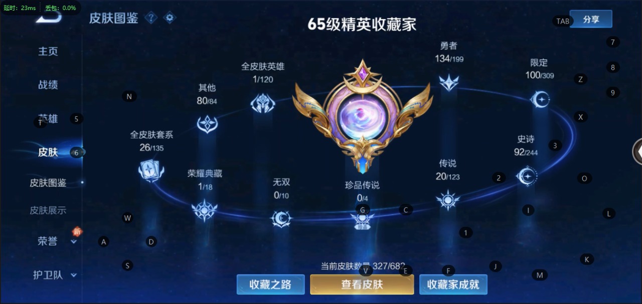 WZQM3102723王者荣耀账号详情图3