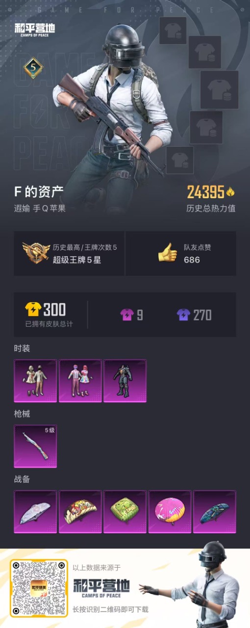 HPQM3160796和平精英账号详情图2