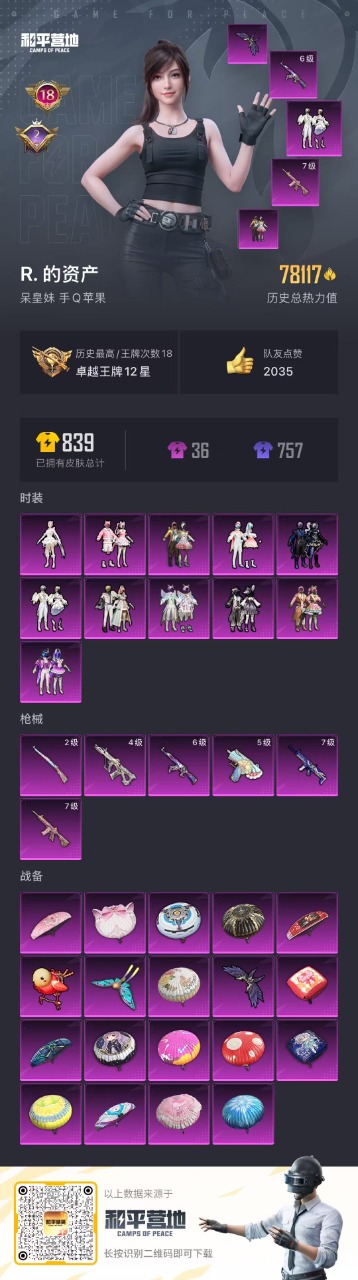 HPQM3160802和平精英账号详情图2