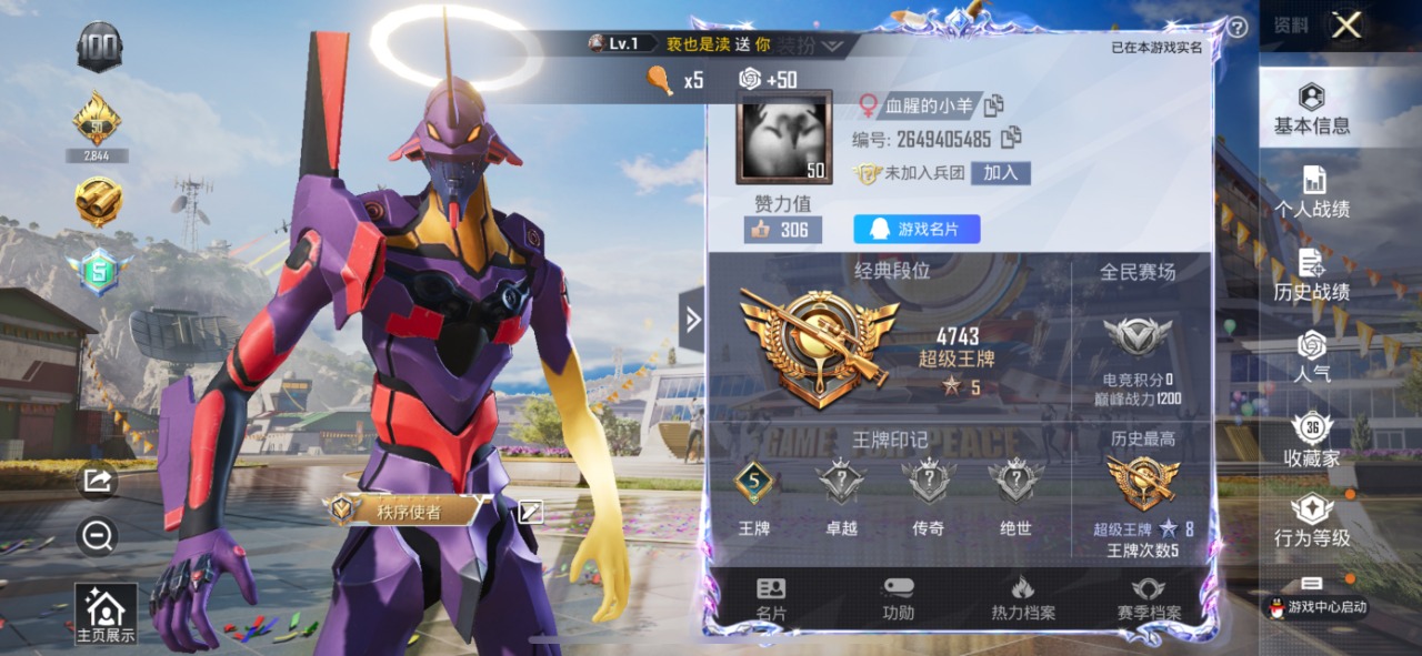 HPQM3160821和平精英账号详情图13