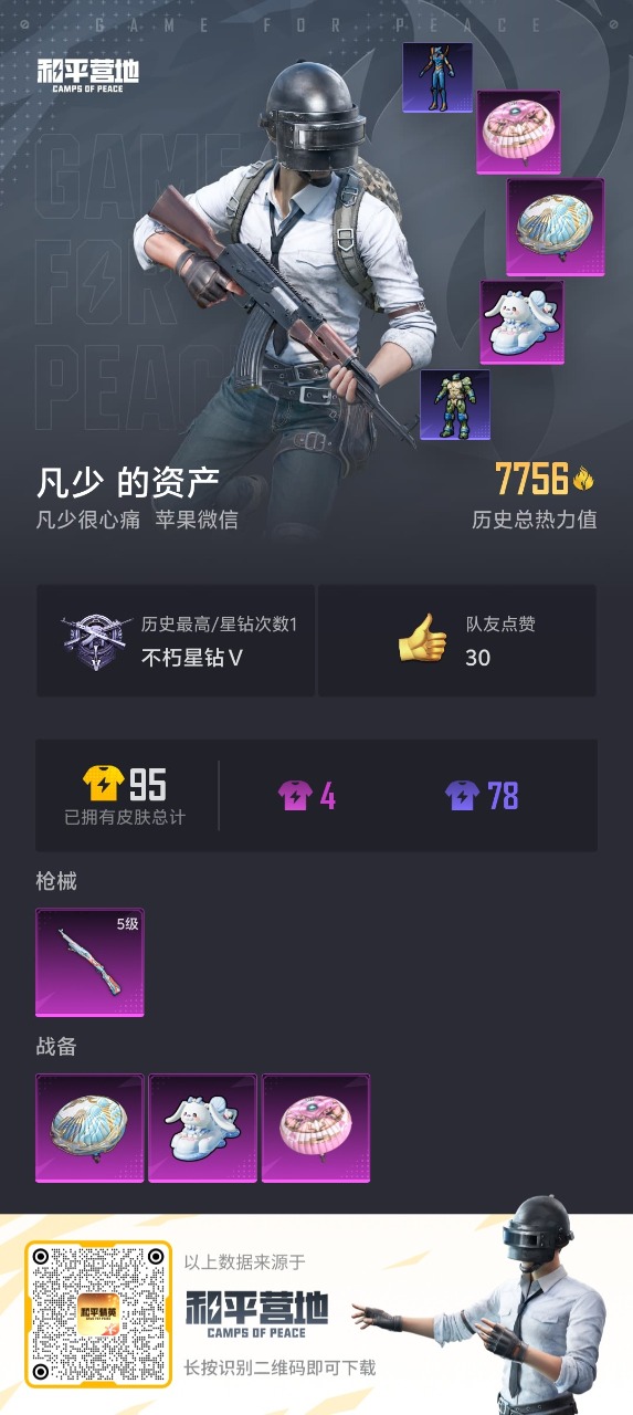 HPQM3161139和平精英账号详情图2
