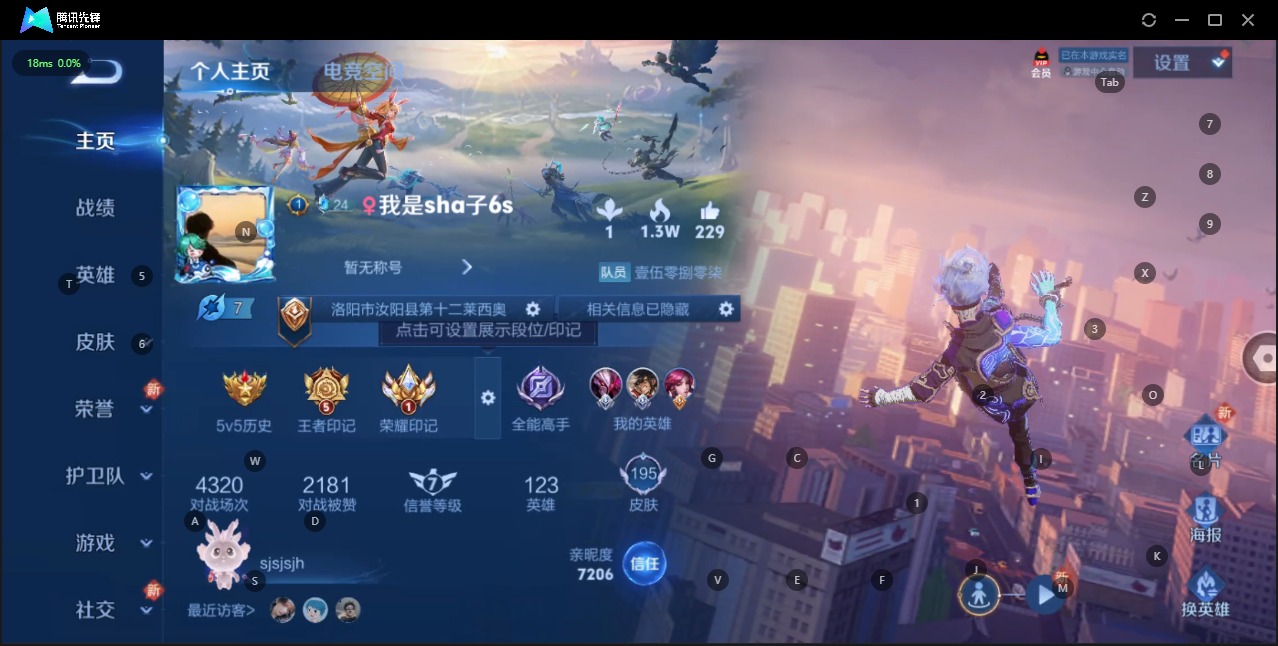 WZQM3103227王者荣耀账号详情图5
