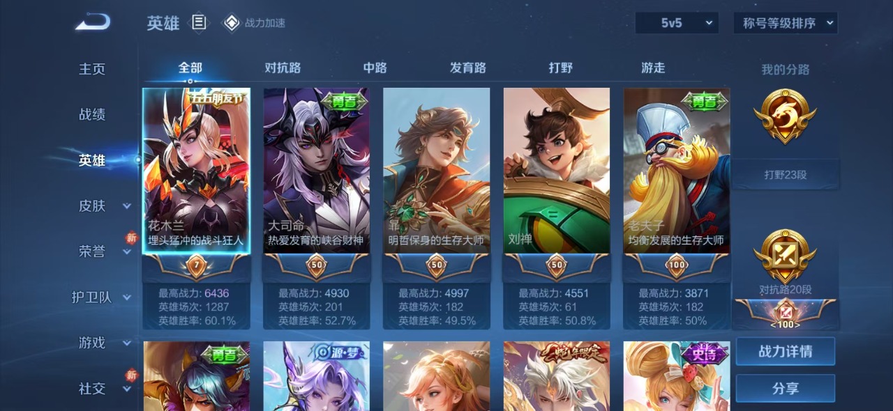WZQM3103701王者荣耀账号详情图4