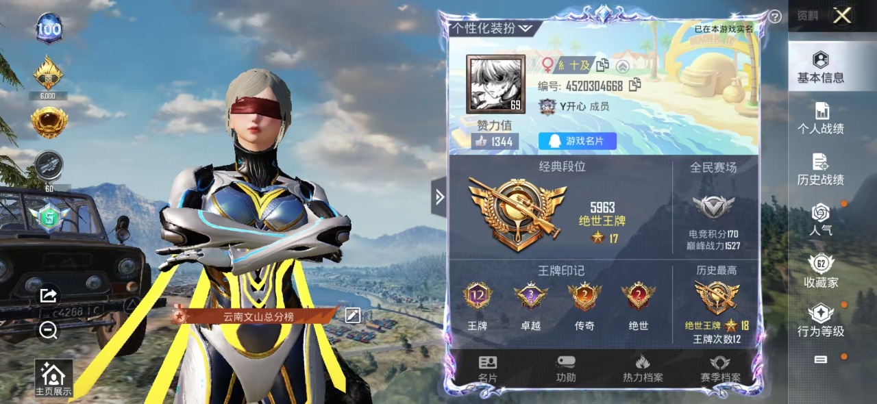 HPQM3163051和平精英账号详情图20