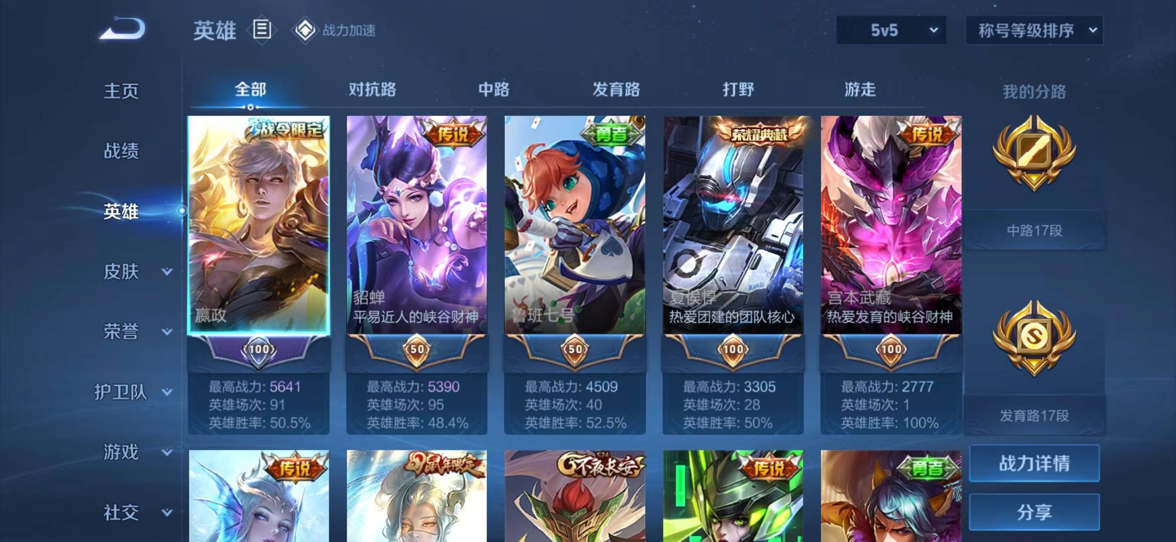 WZQM3103857王者荣耀账号详情图4