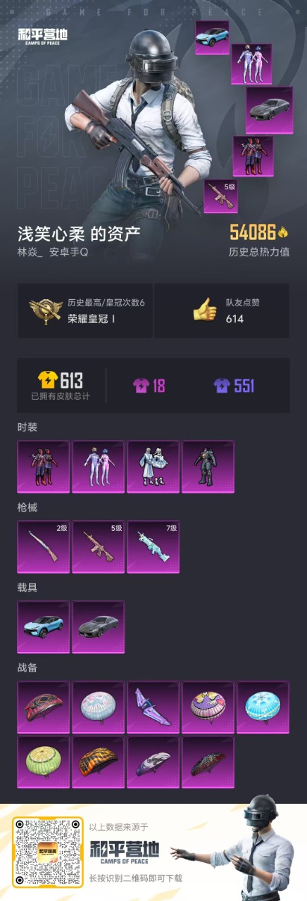 HPQM3165478和平精英账号详情图14