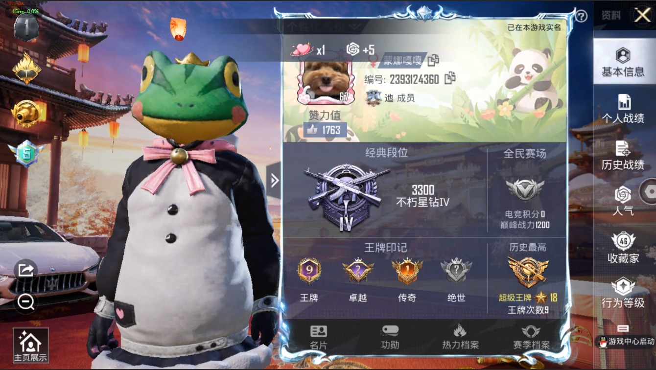 HPQM3168003和平精英账号详情图2