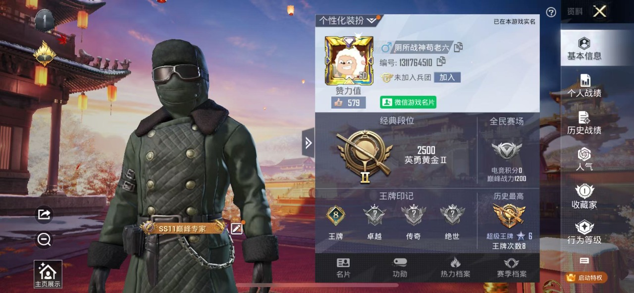 HPQM3168933和平精英账号详情图17