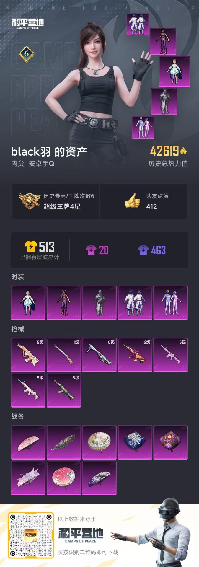 HPQM3169354和平精英账号详情图4