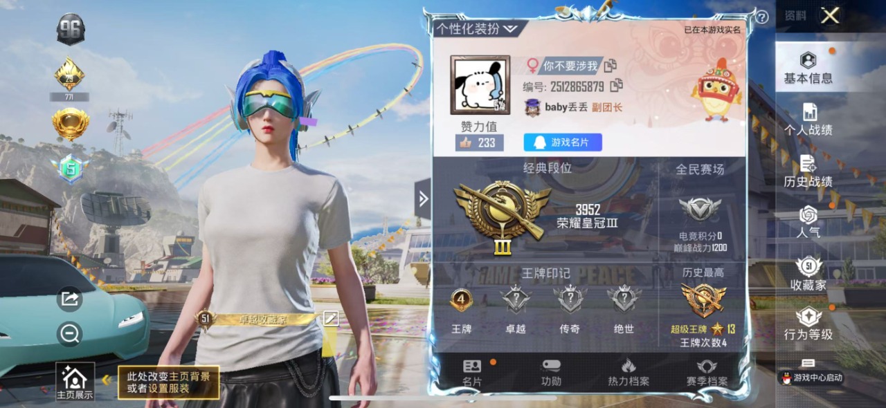 HPQM3169380和平精英账号详情图18