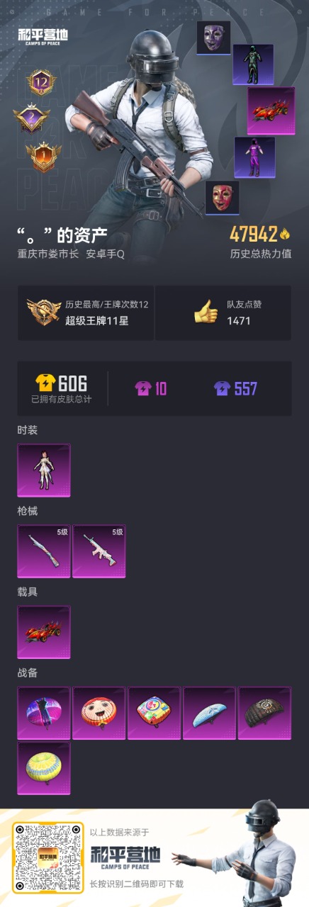 HPQM3169540和平精英账号详情图2