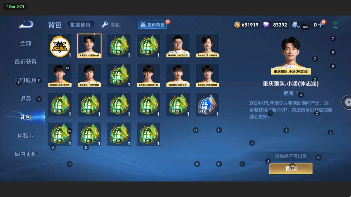 WZQM3107317王者荣耀账号详情图13