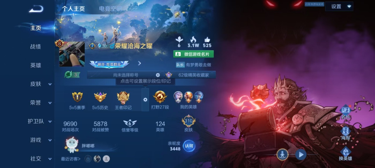 WZQM3108226王者荣耀账号详情图13