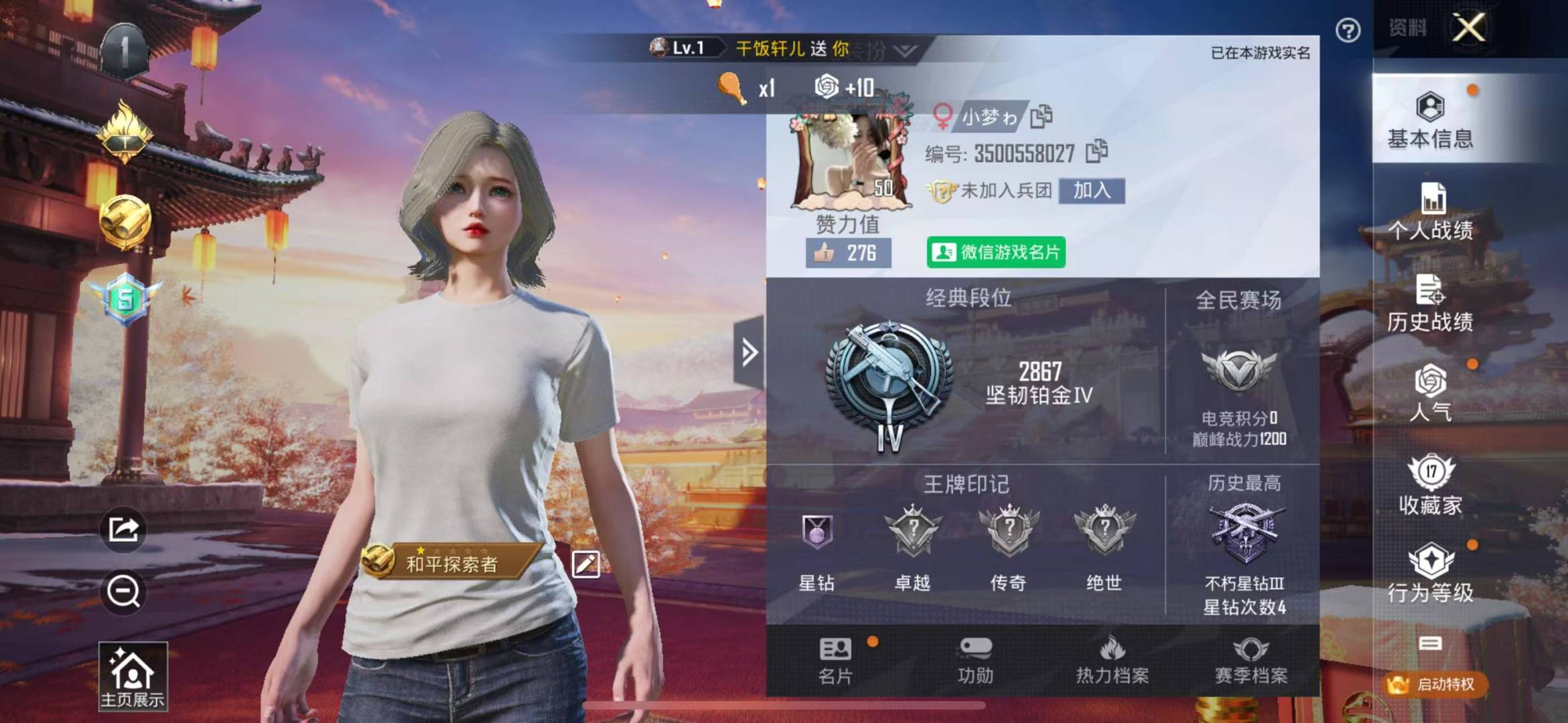 HPQM3175280和平精英账号详情图9