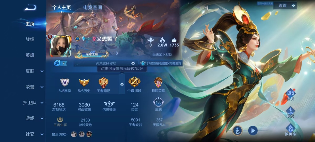 WZQM3109309王者荣耀账号详情图13