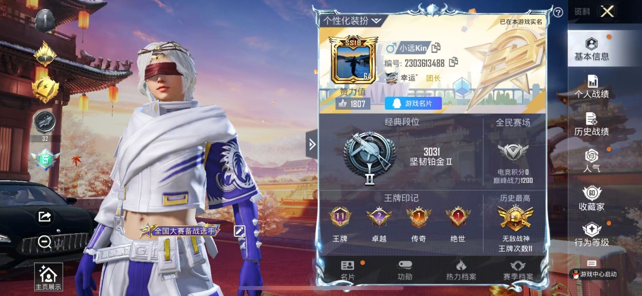 HPQM3177223和平精英账号详情图2