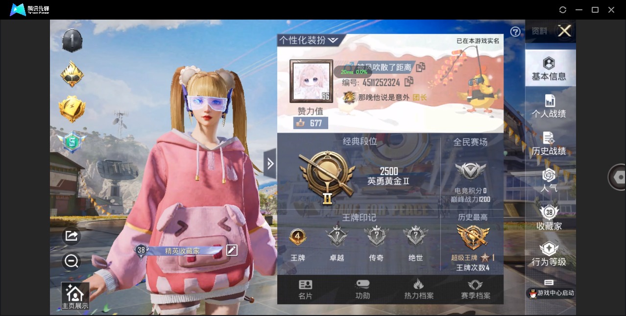HPQM3177283和平精英账号详情图3 HPQM3177283和平精英账号详情图3