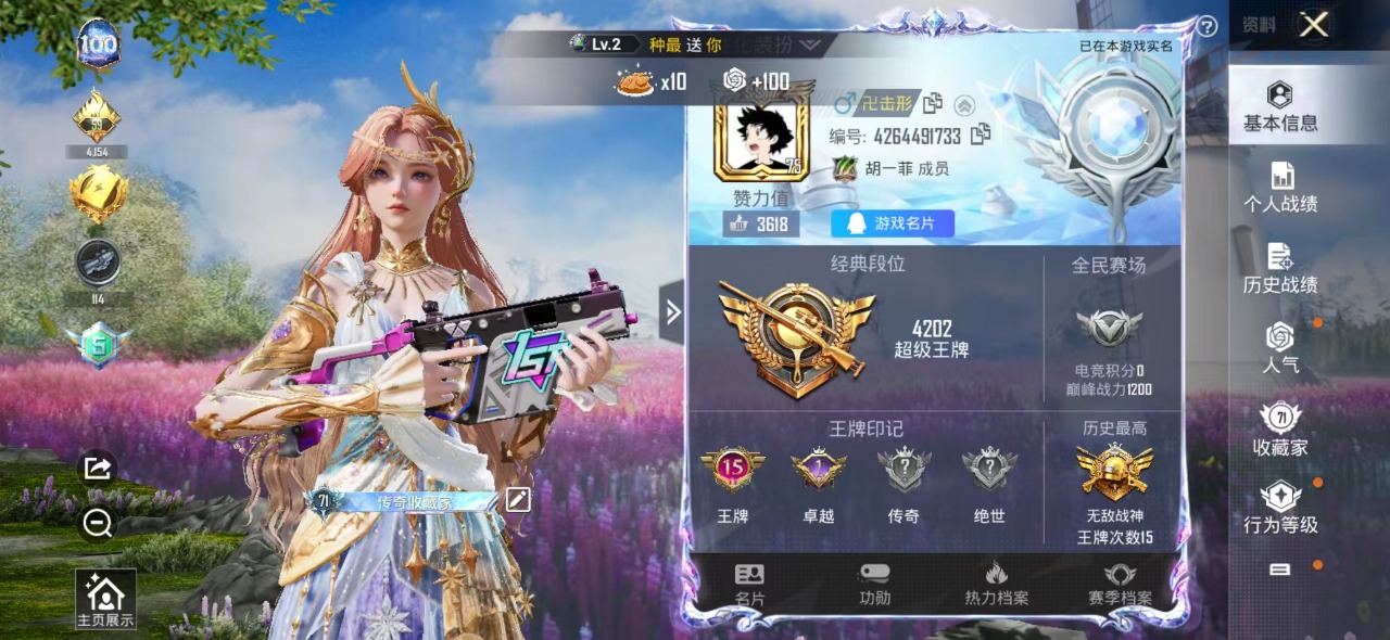 HPQM3178014和平精英账号详情图3