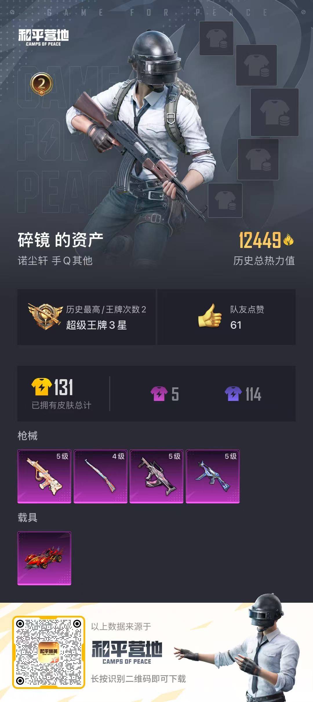 HPQM3178374和平精英账号详情图6