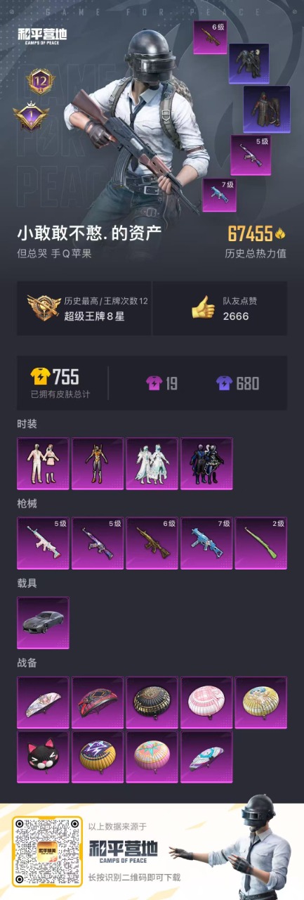 HPQM3193447和平精英账号详情图5 HPQM3193447和平精英账号详情图5