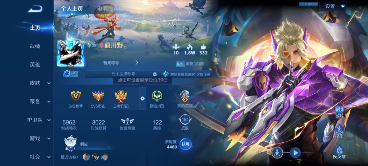 WZQM3117687王者荣耀账号详情图13 WZQM3117687王者荣耀账号详情图13