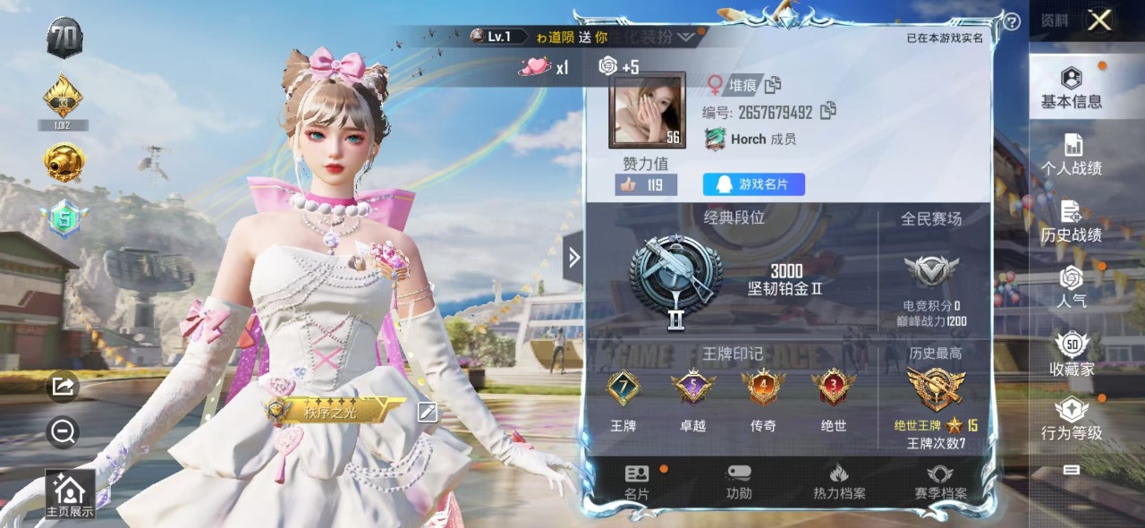 HPQM3193308和平精英账号详情图16 HPQM3193308和平精英账号详情图16