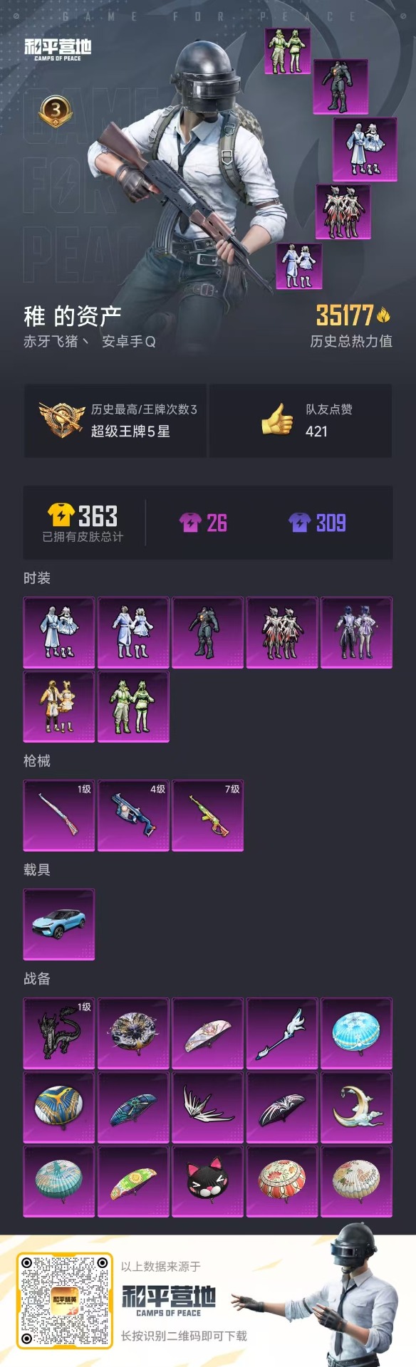 HPQM3196059和平精英账号详情图20 HPQM3196059和平精英账号详情图20