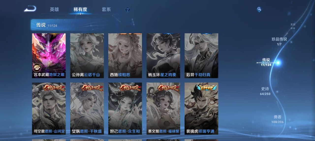 WZQM3124212王者荣耀账号详情图3 WZQM3124212王者荣耀账号详情图3