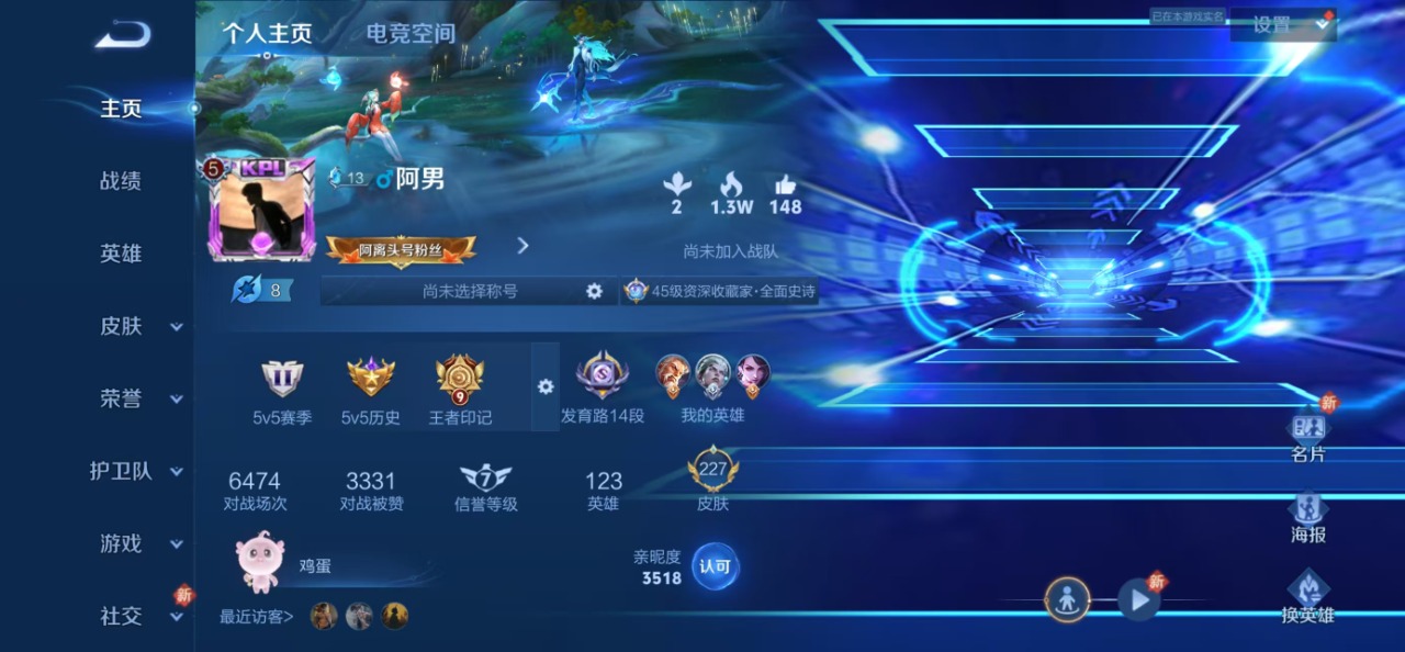 WZQM3124340王者荣耀账号详情图9 WZQM3124340王者荣耀账号详情图9